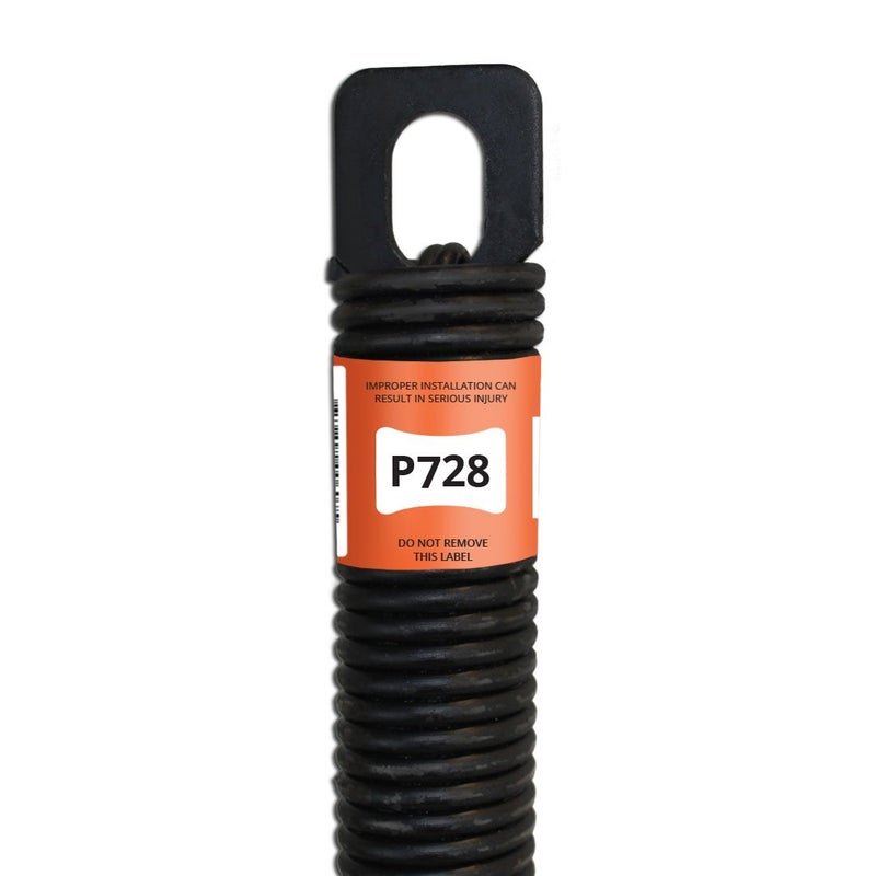 E900 HARDWARE P728 28-Inch Plug-End Garage Door Spring (.177" #7 Wire) - Image 1